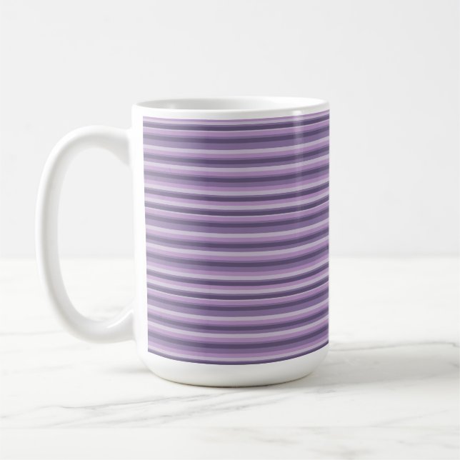 Caneca De Café Listras roxas (Esquerda)