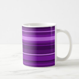 Caneca De Café Listras roxas