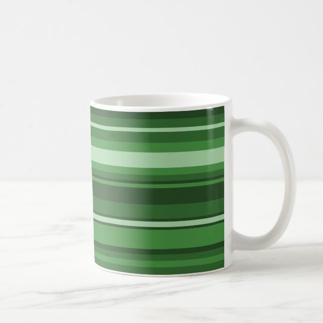 Caneca De Café Listras verdes (Direita)