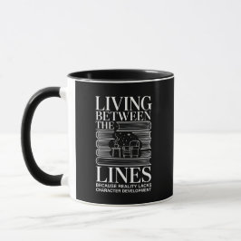 Caneca de Café Literária Entre Linhas