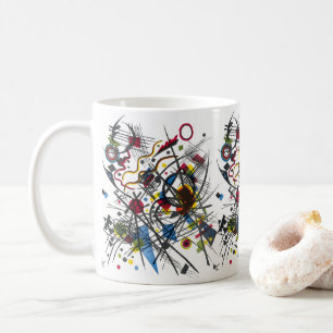 Caneca De Café Litografia para Vierte Bauhausmappe por Kandinsky