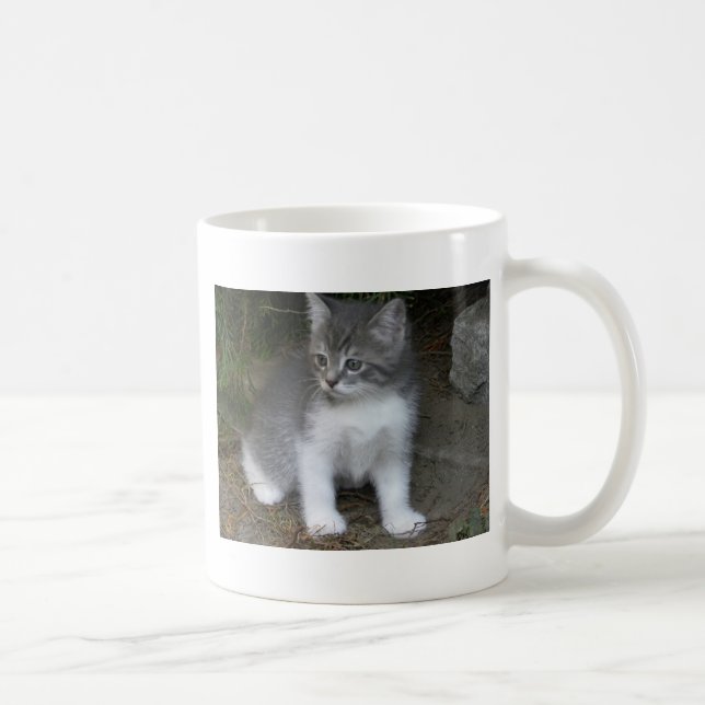 Caneca De Café little cat Bondu (Direita)