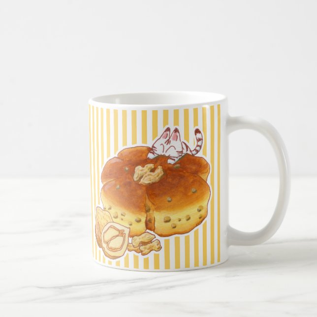 Caneca De Café Little Cat & Walnut bread (Direita)