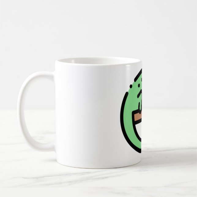 Caneca De Café Little Chameleon (Esquerda)