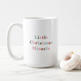 Caneca De Café Little Christmas Miracle Grandma Grandmother Quote