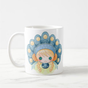 Caneca De Café Little Dollie Russian