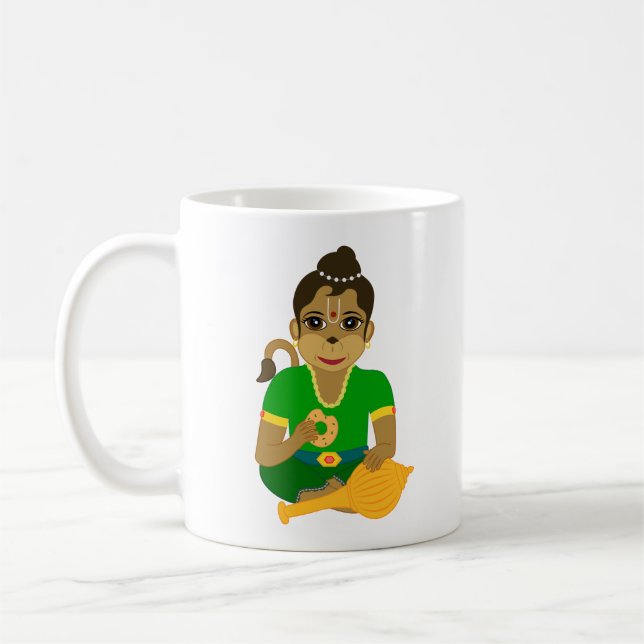 Caneca De Café Little Hanuman (Esquerda)