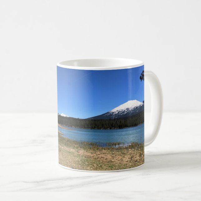 Caneca De Café Little Lava Lake, Oregon (Frente Esquerda)