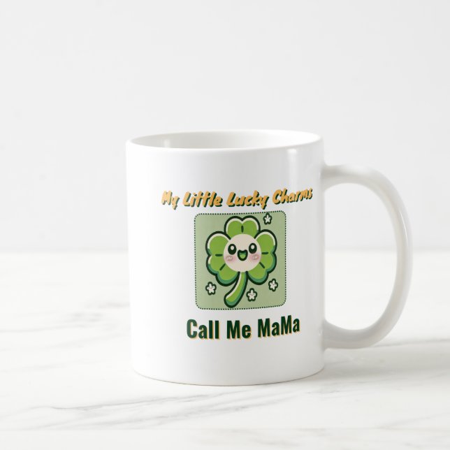 Caneca De Café Little Lucky Charms MaMa (Direita)