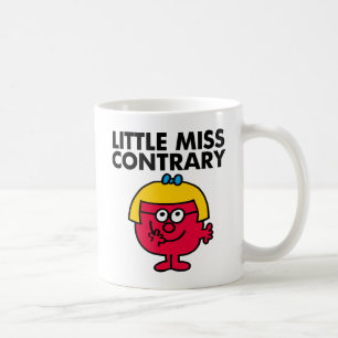 Caneca De Café Little Miss Contrary