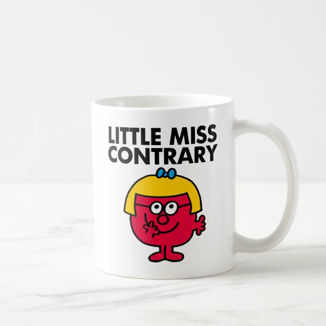 Caneca De Café Little Miss Contrary (Direita)