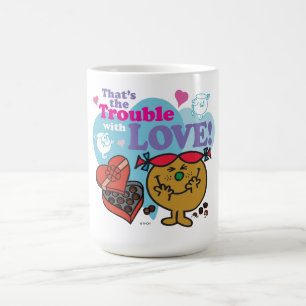 Caneca De Café Little Miss Trouble Namorados