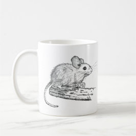 Caneca De Café Little Pencil Mouse