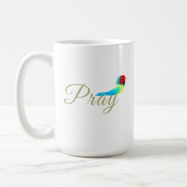 Caneca De Café Little Prayer Bird 