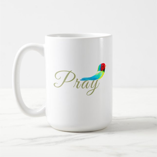 Caneca De Café Little Prayer Bird  (Esquerda)