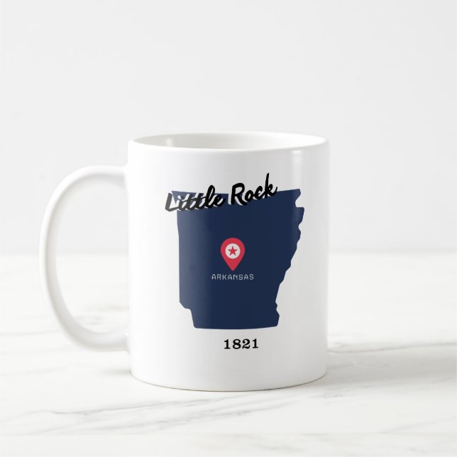 Caneca de café Little Rock  (Esquerda)