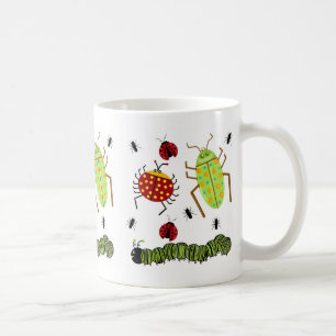 Caneca De Café Littlebeane desinseta a formiga Caterpillar do