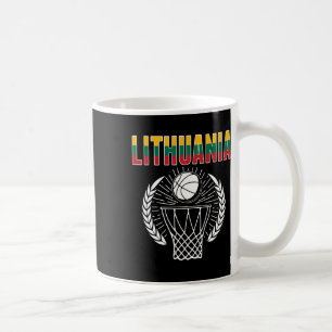 Caneca De Café Lituânia Bysketbyll Fans Jersey