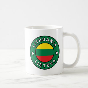 Caneca De Café Lituânia Lietuva