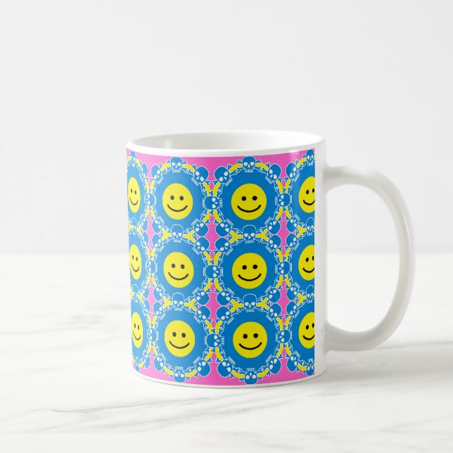 Caneca De Café Live Laugh Die Mug (Direita)