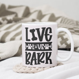 Caneca De Café Live Love Latido