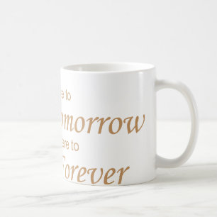 Caneca De Café Live - Morre amanhã amarelo
