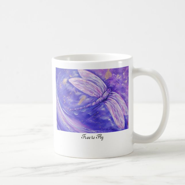 Caneca De Café Livre para voar (Direita)