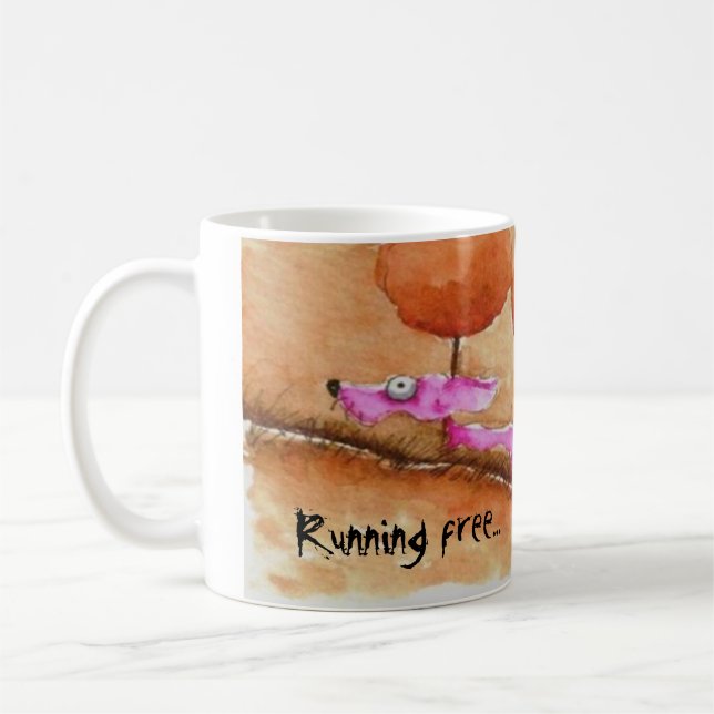 Caneca De Café Livre Running… (Esquerda)