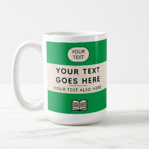 Caneca De Café Livro de bolso inspirado em Penguin Título persona