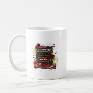 Caneca De Café livro halloween