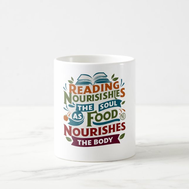 Caneca De Café livro Mug (Centro)