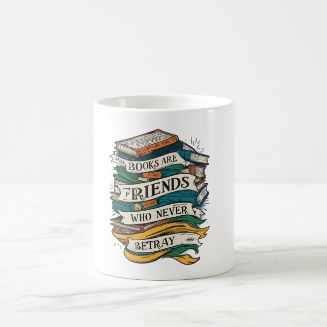 Caneca De Café livro Mug (Centro)