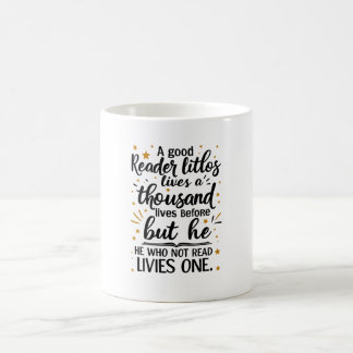 Caneca De Café Livros