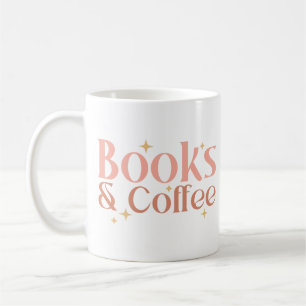 Caneca De Café Livros E Café