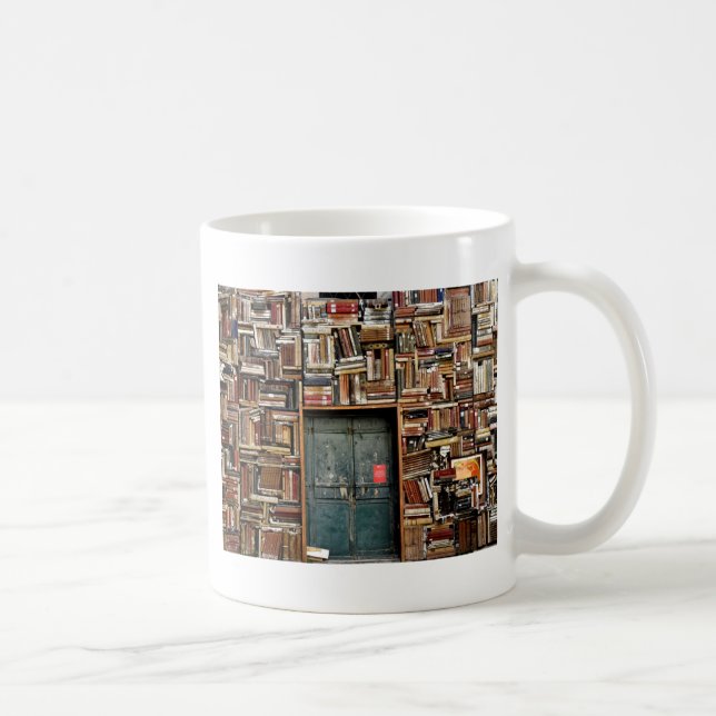 Caneca De Café Livros e Livros (Direita)