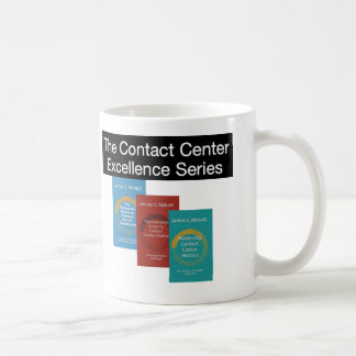 Caneca De Café Livros Efetivos da Central de Chamadas Cup