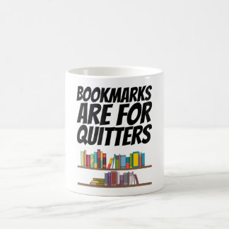 Caneca De Café Livros - Os Marcadores São Para Caixas