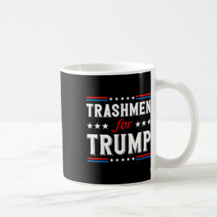 Caneca De Café Lixeiros Para Trump 2025 Eleição Divertida Garbyge