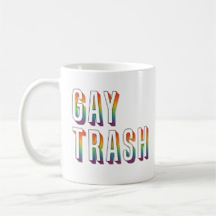 Caneca De Café Lixo Gay