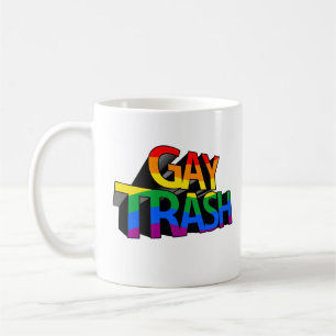 Caneca De Café Lixo Gay