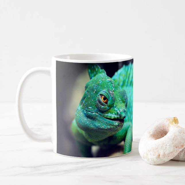 Caneca De Café Lizard (Com Donut)
