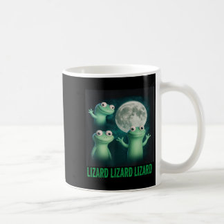 Caneca De Café Lizard Lizard Engraçado Lizard Moon Me Traindo