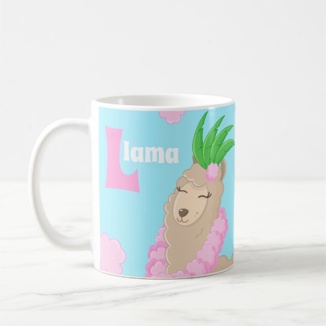 Caneca De Café Llama (Esquerda)