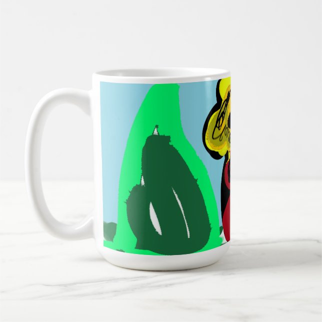 Caneca De Café Llama  love  (Esquerda)