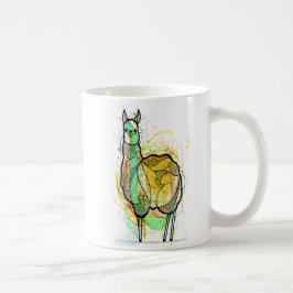 Caneca De Café Llama Mug