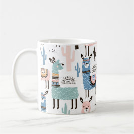Caneca De Café Llama Mug, bonito e colorido