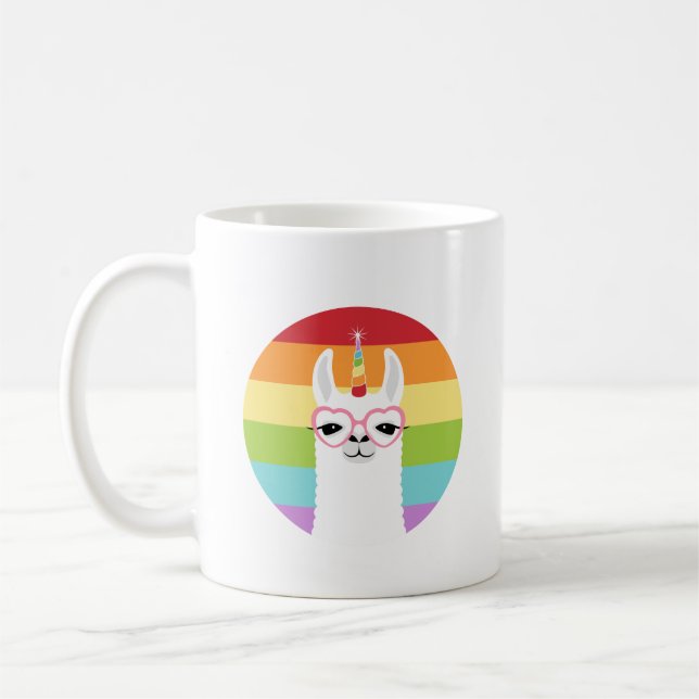 Caneca De Café Llama Mugs (Esquerda)
