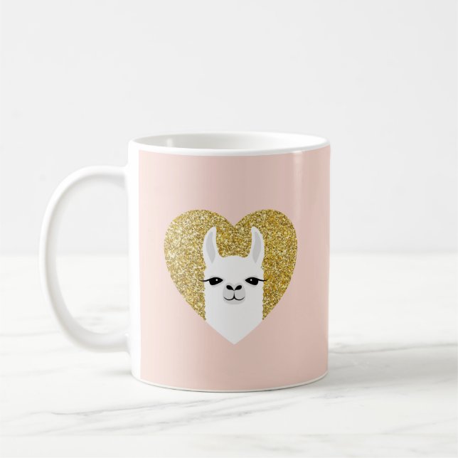 Caneca De Café Llama Mugs (Esquerda)