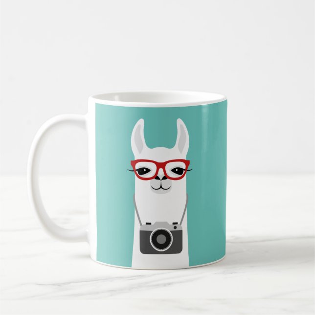 Caneca De Café Llama Mugs (Esquerda)