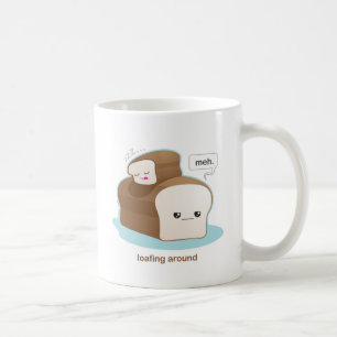 Caneca De Café Loafing ao redor